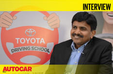 N Raja Interview at Toyota Driving School, Mumbai video